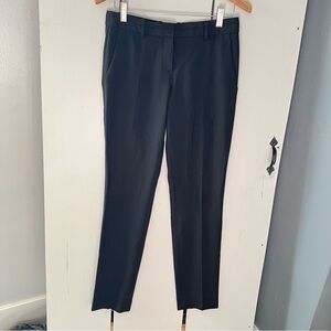 Theory Louise Urban Black straight leg Dress Pants Size 2